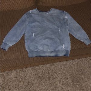 Denim long sleeve shirt